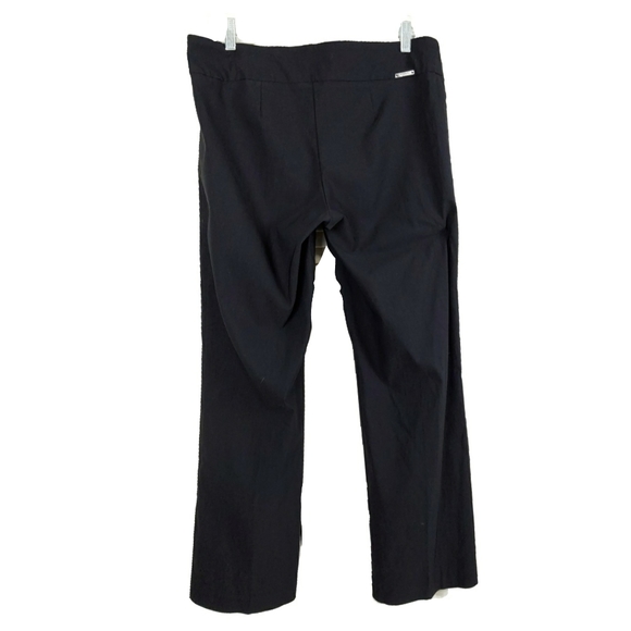 Rekussi Black Ease Into Comfort Stretch Slim Pants - Picture 3 of 7